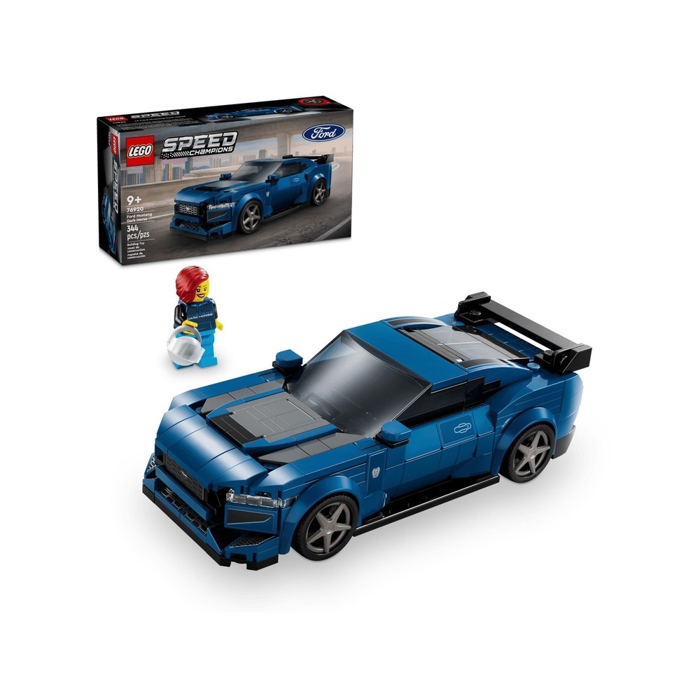 LEGO SPEED CHAMPIONS: Ford Mustang Dark Horse Sports Car 76920 NEW *RETIRED*